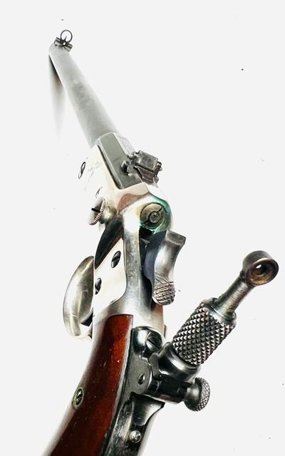 J. Stevens Tip-Up Target Pistol – .22 Long Rifle – With Detachable Shoulder Stock - Image 11 of 13