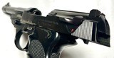 Walther P38 9mm Post-War Semi-Auto Pistol – 1966 – Box & Manual – 5
