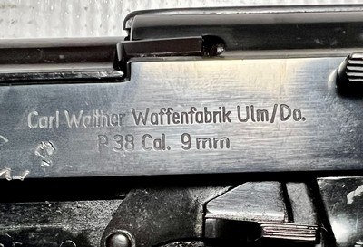 Walther P38 9mm Post-War Semi-Auto Pistol – 1966 – Box & Manual – 5