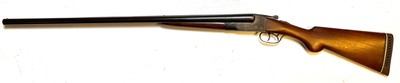 Ithaca 16 Gauge Side-by-Side Double Barrel Shotgun – Dog Scene Engraving – 28