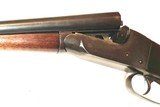 Ithaca 16 Gauge Side-by-Side Double Barrel Shotgun – Dog Scene Engraving – 28