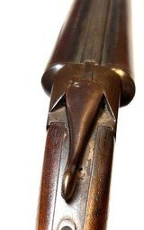 Ithaca 16 Gauge Side-by-Side Double Barrel Shotgun – Dog Scene Engraving – 28