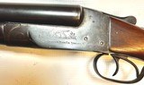 Ithaca 16 Gauge Side-by-Side Double Barrel Shotgun – Dog Scene Engraving – 28