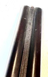 Ithaca 16 Gauge Side-by-Side Double Barrel Shotgun – Dog Scene Engraving – 28