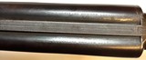 Ithaca 16 Gauge Side-by-Side Double Barrel Shotgun – Dog Scene Engraving – 28