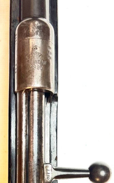 Antique Spandau Gewehr 1888 Commission Rifle – 8mm – Dated 1890 - Image 10 of 15