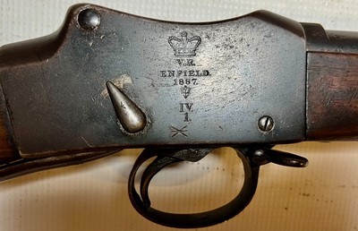 Antique Enfield Martini-Henry Mk IV Pattern 1 – .577/450 – Dated 1887 - Image 5 of 15