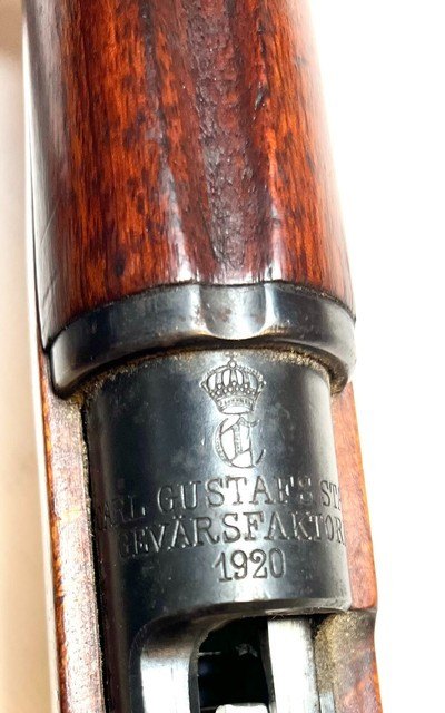 Swedish Mauser Model 1896 Bolt-Action Rifle – Carl Gustaf 1920 – 6.5x55mm - Image 5 of 14