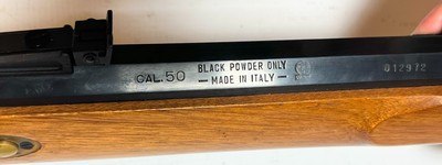 MAVI Italian .50 Caliber Percussion Muzzleloading Rifle – Double Set Triggers – 1975 - Image 9 of 14