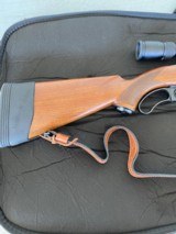 Winchester model 88 .308 lever action with case. - 2 of 10