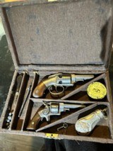 2 Cased Ethan Allen Revolvers