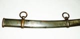 Ames Model 1840 Light Artillery Saber with scabbard, dated 1863 - 6 of 11