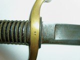 Ames Model 1840 Light Artillery Saber with scabbard, dated 1863 - 3 of 11