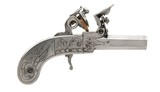 John Maycock All Metal Flintlock Pistol - 3 of 8