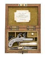 John Maycock All Metal Flintlock Pistol - 1 of 8