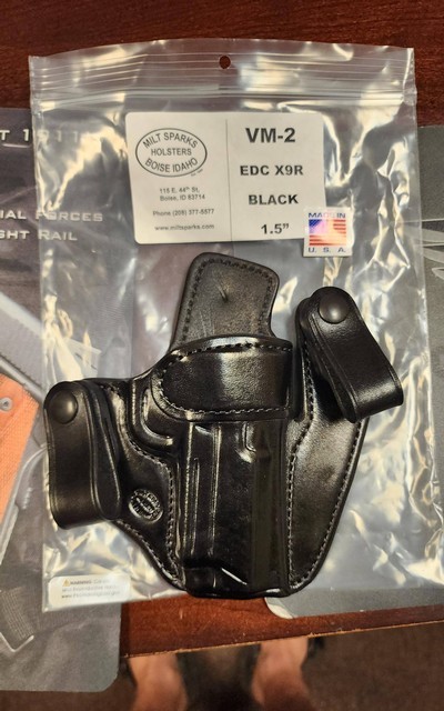 Milt Sparks Versa Max 2 1911 Commander RH Black