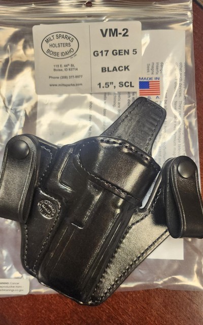 Milt Sparks VM2 Glock 17 Gen5 Black RH