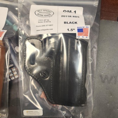 Milt Sparks OM 1 for 2011R RDS Black 1.5"