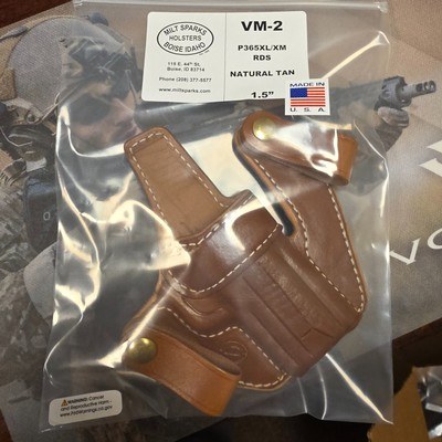 Milt Sparks Versa Max 2 Sig P365XL/XM RDS Tan RH 1.5