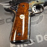 Wilson Combat Tactical Supergrade .45 Color Cased Baron Blued Engraved - 3 of 19