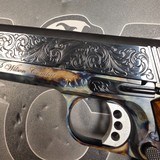 Wilson Combat Tactical Supergrade .45 Color Cased Baron Blued Engraved - 15 of 19