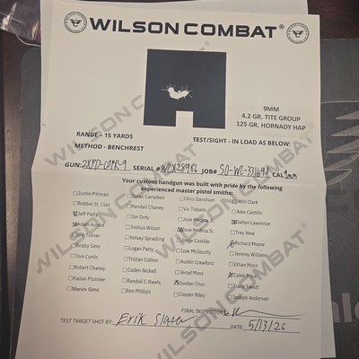 Wilson Combat Experior Elite 9mm - Image 10 of 11