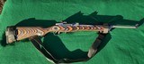 Ruger MINI-14 Ranch 5.56 Matte Stainless with Laminated Brown/Black Chevron Stock (TALO) and Ultimak Scout Mount - 2 of 5