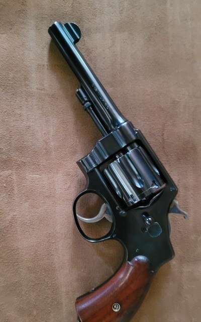 Smith & Wesson Mod 1917 45acp/45 autori - Image 1 of 7