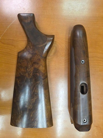 Stock and forearm for Ljutic Mono