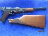 1902 DWM Luger carbine + stock - 2 of 15