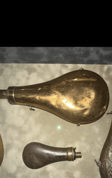 Civil War Powder Flasks X 4 - 4 of 5