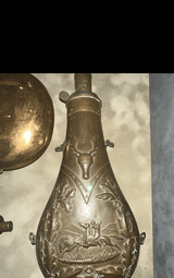 Civil War Powder Flasks X 4 - 3 of 5