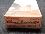 Commemorative Oliver Winchester ammo. New in Box. 38.55 cal. - 2 of 3