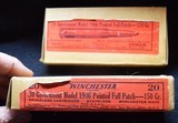 Winchester .30 Government Model 1906 Pointed Full Patch 150 Gr (brass 19 pieces)