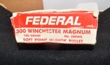 Federal New Old Stock (1970's vintage) .300 Winchester Magnum