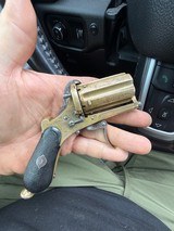 Belgian 7mm Pinfire Pepperbox pistol
