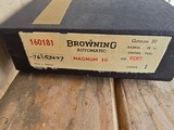 Browning a5 magnum 20 NEW IN BOX MINT - 2 of 6