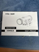 Holosun HM6X Magnifier