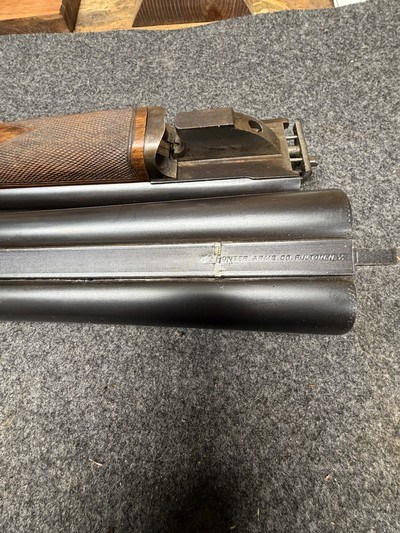 L.C.Smith ,Hunter Arms Co. 3E 12 Ga. 2 barrel set - Image 13 of 14