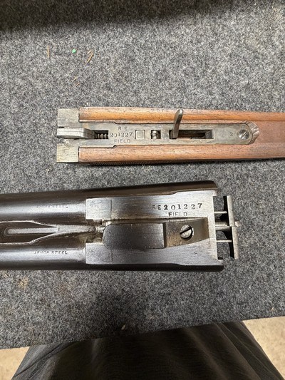 L.C.Smith ,Hunter Arms Co. 3E 12 Ga. 2 barrel set - Image 11 of 14