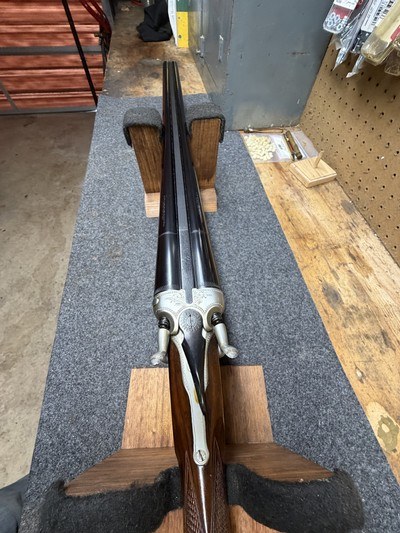 Mi-Val -licensed by Beretta double barrel 12 ga. hammer gun - Image 4 of 10