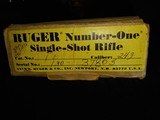 Ruger #1B rifle ANIB chambered in .243 Win. - 1 of 9