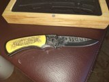 Elk Ridge custom cased engraved knife - 2 of 2
