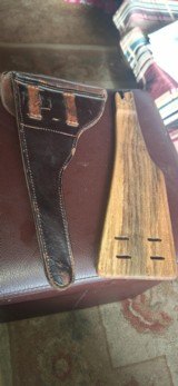 German Artillery luger 1916 holster-n-stock - 3 of 4