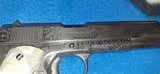 1911A1 Colt 45 Ithica 1943 WW2 full engraved - 7 of 9