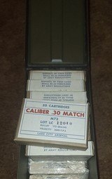 30/06 Match M72 Lake City Arsenal 18 boxes - 1 of 2