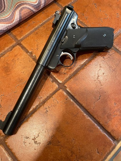 Ruger MKll Government Target Model .22 Sem,i-Auto Pistol - Image 1 of 6