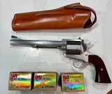 Freedom Arms Model 83 454 Casull W/ammo & holster - 1 of 7