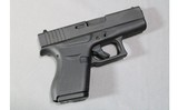 Glock
43
9mm Luger