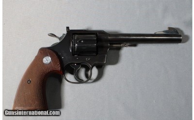 Colt ~ Officer Model Match ~ .38 Special
